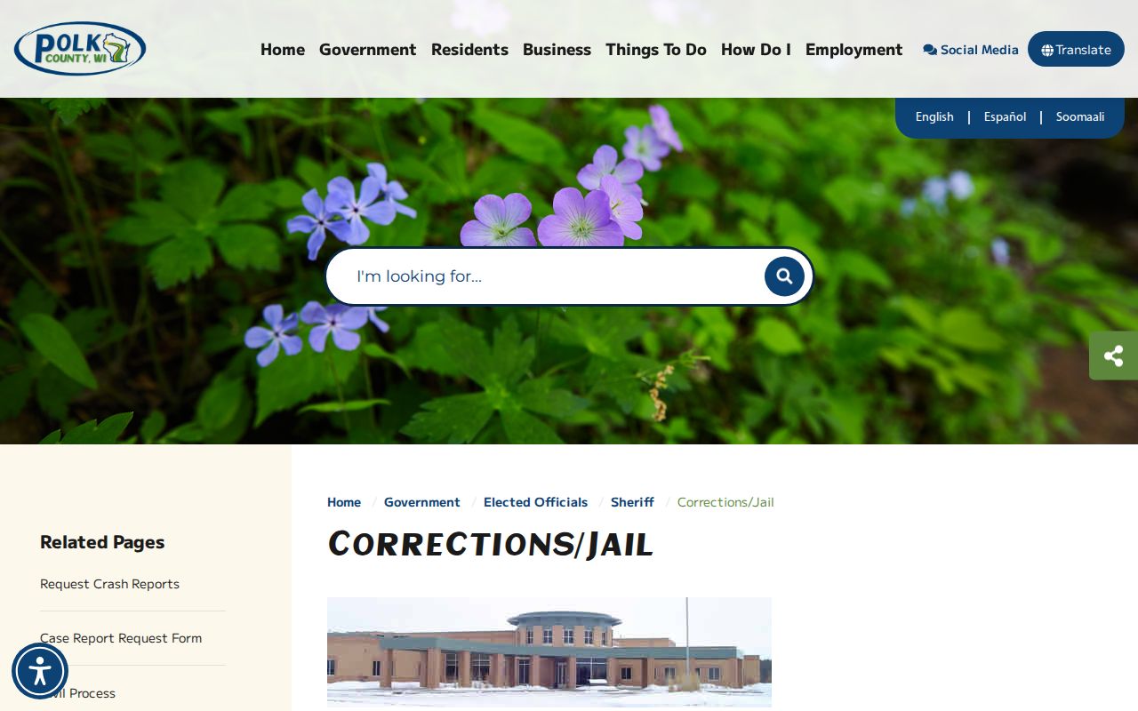 Polk County arrest lookup and county jail information