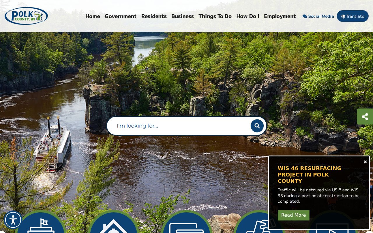 Polk County criminal records government portal